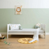 Clair De Lune Essential Cot Bed - White